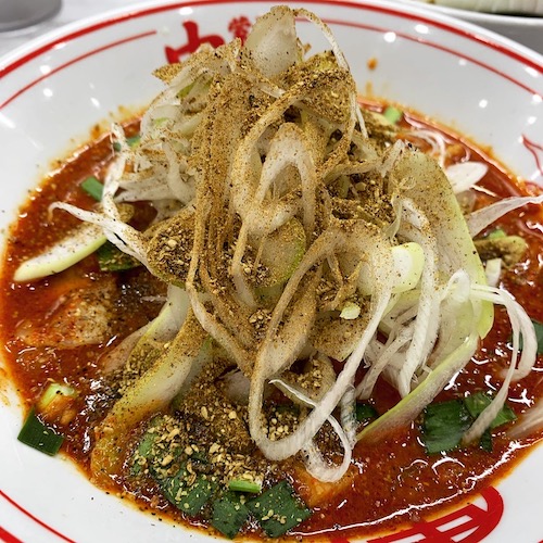 蒙古タンメン中本『赤鬼』食べてみた。